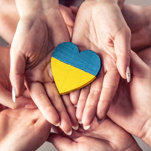 Ukraine Treff mit Bibliothek und Leseclub